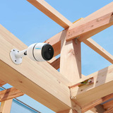 Reolink G330+SP telecamera di sorveglianza Pallottola (forma) Telecamera di sicurezza IP Esterno 2560 x 1440 Pixel Parete bianco/Nero, Telecamera di sicurezza IP, Esterno, Wireless, Google Assistant, Parete, Bianco