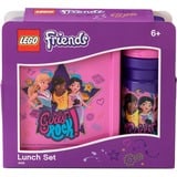 Room Copenhagen LEGO Set Lunch-Box Friends, Scatola per il pranzo viola/Rosa