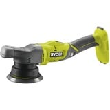 Ryobi Lucidatrice eccentrica a batteria ONE+ R18P-0, 18Volt, Macchina di lucidatura verde/Nero