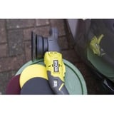 Ryobi Lucidatrice eccentrica a batteria ONE+ R18P-0, 18Volt, Macchina di lucidatura verde/Nero