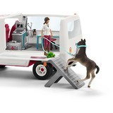 Schleich HORSE CLUB Mobile Vet with Hanoverian Foal Fattoria, 5 anno/i, Multicolore