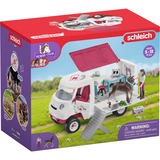 Schleich HORSE CLUB Mobile Vet with Hanoverian Foal Fattoria, 5 anno/i, Multicolore