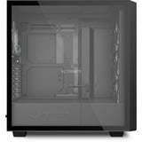 Sharkoon Rebel C70G RGB, Chassis Tower Nero/legno