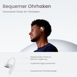 Shokz OpenFit Air, weiss Auricolare Wireless A clip Chiamate/Musica/Sport/Tutti i giorni Bluetooth Bianco, Cuffie bianco, weiss, Wireless, Chiamate/Musica/Sport/Tutti i giorni, 50 - 16000 Hz, Auricolare, Bianco