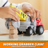 Spin Master Rubble & Crew, Veicolo da lavoro di Charger, Ruspa con artiglio e parti mobili e personaggio da collezione, giocattoli per bambini dai 3 anni in su,  veicolo da gioco Rubble & Crew, Veicolo da lavoro di Charger, Ruspa con artiglio e parti mobili e personaggio da collezione, giocattoli per bambini dai 3 anni in su, Camion con gru, 3 anno/i, Plastica, Grigio, Rosso, Giallo