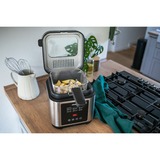 Steba 26.35.00, Friggitrice accaio/Nero