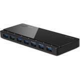 TP-Link UH700 hub di interfaccia USB 3.2 Gen 1 (3.1 Gen 1) Micro-B 5000 Mbit/s Nero, Hub USB Nero, USB 3.2 Gen 1 (3.1 Gen 1) Micro-B, USB 3.2 Gen 1 (3.1 Gen 1) Type-A, 5000 Mbit/s, Nero, 1 m, USB