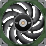 Thermaltake Toughfan 12 Racing Green High Static Pressure Radiator Fan Universale Ventilatore 12 cm Verde 1 pz verde, Ventilatore, 12 cm, 500 Giri/min, 2000 Giri/min, 58,35 pdc/min, Verde