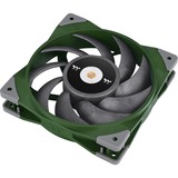 Thermaltake Toughfan 12 Racing Green High Static Pressure Radiator Fan Universale Ventilatore 12 cm Verde 1 pz verde, Ventilatore, 12 cm, 500 Giri/min, 2000 Giri/min, 58,35 pdc/min, Verde