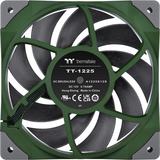 Thermaltake Toughfan 12 Racing Green High Static Pressure Radiator Fan Universale Ventilatore 12 cm Verde 1 pz verde, Ventilatore, 12 cm, 500 Giri/min, 2000 Giri/min, 58,35 pdc/min, Verde