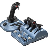 Thrustmaster TCA Captain Pack X Airbus Edition Nero, Blu USB Joystick + leva di controllo del motore Analogico/Digitale PC, Xbox Series S, Xbox Series X, set Nero, Joystick + leva di controllo del motore, PC, Xbox Series S, Xbox Series X, Pulsanti direzionali, Pulsante Menu, Pulsante Seleziona, Pulsante Condividi, View button, Analogico/Digitale, Cablato, USB