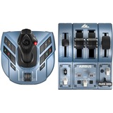 Thrustmaster TCA Captain Pack X Airbus Edition Nero, Blu USB Joystick + leva di controllo del motore Analogico/Digitale PC, Xbox Series S, Xbox Series X, set Nero, Joystick + leva di controllo del motore, PC, Xbox Series S, Xbox Series X, Pulsanti direzionali, Pulsante Menu, Pulsante Seleziona, Pulsante Condividi, View button, Analogico/Digitale, Cablato, USB