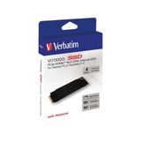 Verbatim Vi7000G 4 TB M.2 PCI Express 4.0 NVMe, Disco a stato solido Nero, 4 TB, M.2, 7000 MB/s