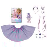 ZAPF Creation BABY born Glam Up Aura, Bambola fucsia