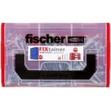 fischer FixTainer DuoPower + vite NV, Tassello grigio chiaro/Rosso