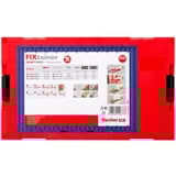 fischer FixTainer DuoPower + vite NV, Tassello grigio chiaro/Rosso