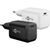 goobay Caricatore rapido USB-C PD GaN Nano 65 W, Caricabatterie bianco