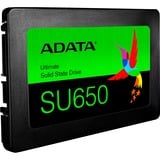 ADATA ASU650SS-512GT-R drives allo stato solido 2.5" 512 GB Serial ATA III 3D NAND Nero, 512 GB, 2.5", 520 MB/s, 6 Gbit/s