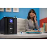 APC SMC1500IC gruppo di continuità (UPS) A linea interattiva 1,5 kVA 900 W 8 presa(e) AC Nero, A linea interattiva, 1,5 kVA, 900 W, Sinusoidale, 170 V, 300 V