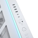 ASUS ROG Cronox GR801 CURVE TG ARGB White Edition, Chassis Tower bianco