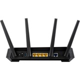 ASUS ROG STRIX GS-AX5400 router wireless Gigabit Ethernet Dual-band (2.4 GHz/5 GHz) 5G Nero Nero, Wi-Fi 6 (802.11ax), Dual-band (2.4 GHz/5 GHz), Collegamento ethernet LAN, 5G, Nero, Router da tavolo