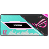 ASUS ROG Thor 1200W Platinum III Hatsune Miku Edition, Alimentatore PC Nero