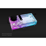 Alphacool Core Flat Reservoir 240 Destro, Serbatoio di espansione trasparente