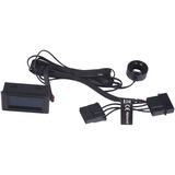 Alphacool Sensore di temperatura Core G1/4 IG/IG con display C/F Nero