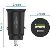 Ansmann In-Car-Charger CC230PD Nero