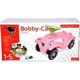 BIG Bobby Car Classic Flower Auto cavalcabile rosa/verde chiaro, 1 anno/i, 4 ruota(e), Plastica, Rosa, Verde