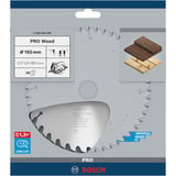Bosch 2 608 642 602 non classificato, Lama per sega Legno, 16,5 cm, 2 cm, 1,2 mm, 1,7 mm, ATB (Angolo smussato superiore alternato)