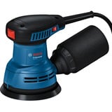 Bosch Levigatrice rotorbitale GEX 125 Professional, Levigatrice orbitale casuale blu/Nero
