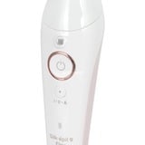 Braun Silk-épil 9 Flex 9-360 3D, Epilatore Elettrico Donna Per Epilazione Semplice, Bianco/Rosa bianco/Oro rosè, Epilatore Elettrico Donna Per Epilazione Semplice, Bianco/Rosa, Rosa, Bianco, 40 pinzette, MicroGrip, 0,5 mm, Batteria, Batteria integrata