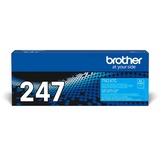 Brother TN-247C cartuccia toner 1 pz Originale Ciano 2300 pagine, Ciano, 1 pz