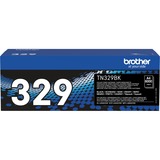 Brother TN-329BK cartuccia toner 1 pz Originale Nero 6000 pagine, Nero, 1 pz