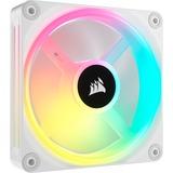 Corsair iCUE LINK QX120 RGB ventola PWM da 120 mm bianco