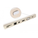 DeLOCK 64095 copertura antipolvere per porta 10 pz USB tipo-C bianco, USB tipo-C, Polietilene (PE), Bianco, 6,5 mm, 9,8 mm, 4 mm