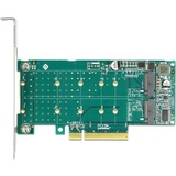 DeLOCK 89045 scheda di interfaccia e adattatore Interno M.2 PCIe, M.2, A basso profilo, PCIe 4.0, 5 - 50 °C, -25 - 70 °C