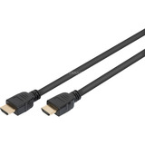 Digitus Cavo di collegamento HDMI Ultra High Speed, con Ethernet, UHD 8K, Tipo A Nero