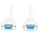 Digitus Cavo di collegamento Null-Modem beige