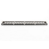 Digitus Pannello patch modulare ad alta densità, 24 porte, montaggio a rack, schermato, Patch Panel Nero
