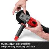 EINHELL 4431154, AXXIO 18/115, Smerigliatrice angolare rosso/Nero