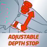 EINHELL GC-CS 235 E 235 W 3000 Giri/min, Dispositivo di affilatura rosso, 235 W, 3000 Giri/min, 3,2 mm, 7,5 kg, AC, 230 V