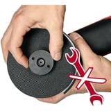 EINHELL Smerigliatrice angolare TE-AG 125/1010 CE Q rosso/Nero