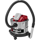 EINHELL TE-AV 18/15 Li C-Solo, Vuoto di cenere argento/Rosso