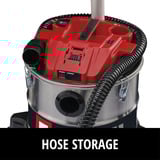 EINHELL TE-AV 18/15 Li C-Solo, Vuoto di cenere argento/Rosso