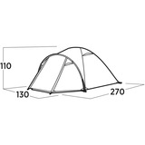 Easy Camp 120476 Setesdal 2, Tenda verde oliva