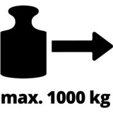 Einhell TC-LW 1000 1000 kg rosso, 1000 kg, 2,2 m, 4,8 mm
