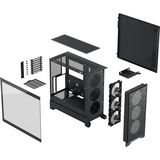 Fractal Design FD-C-POA2A-03, Chassis Tower Nero