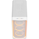 Fractal Design Meshify 3 Ambience Pro RGB Clear Tint, Chassis Tower bianco